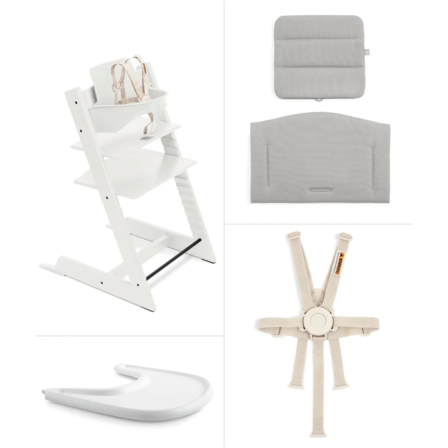 stokke high chair seat Stokke Tripp Trapp High Chair² with Cushion + Tray – Pump Station & Nurtury