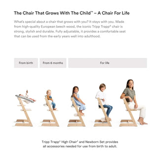 Stokke Tripp Trapp High Chair² with Newborn Set - 8