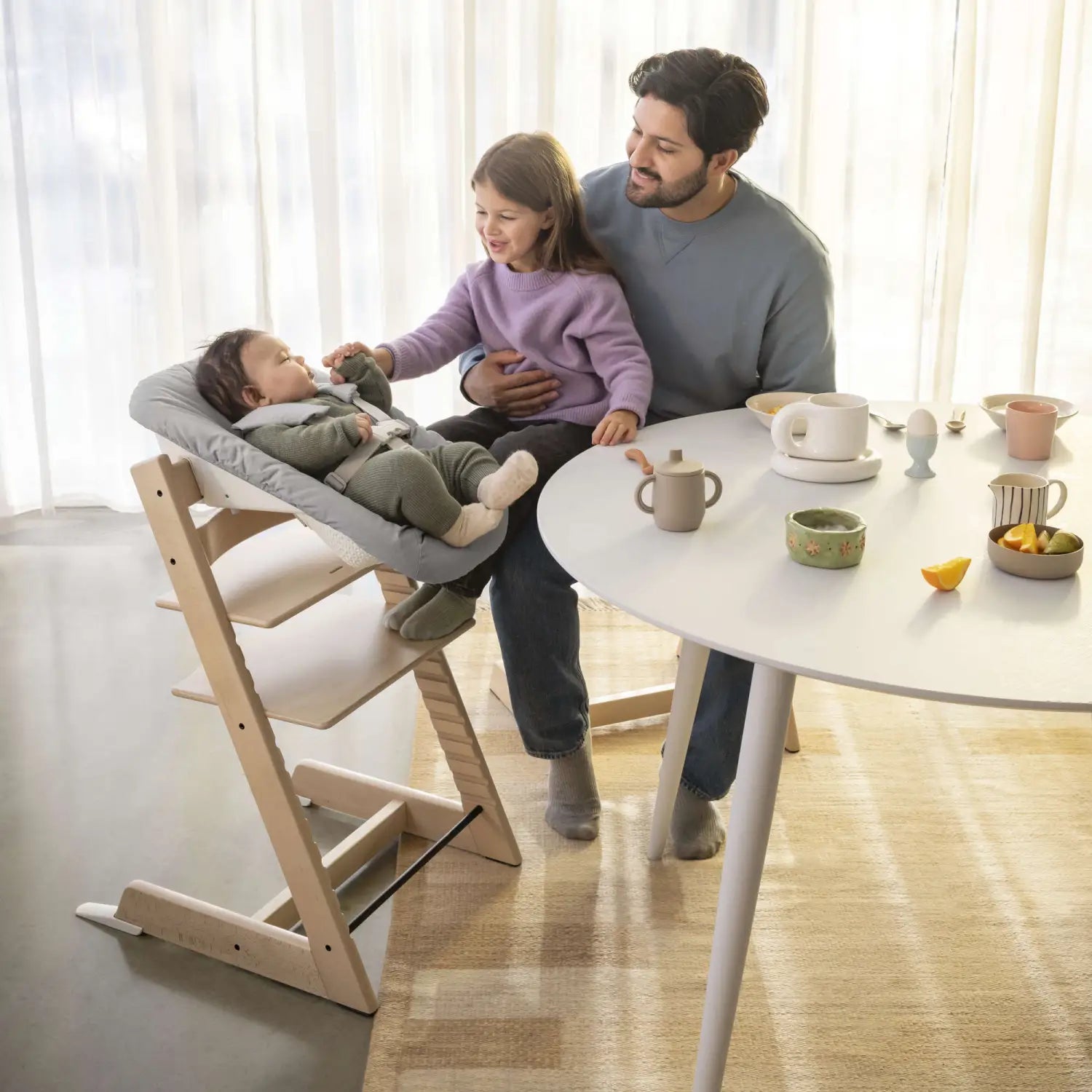 second time stokke Stokke Tripp Trapp High Chair² with Newborn Set – Pump Station & Nurtury