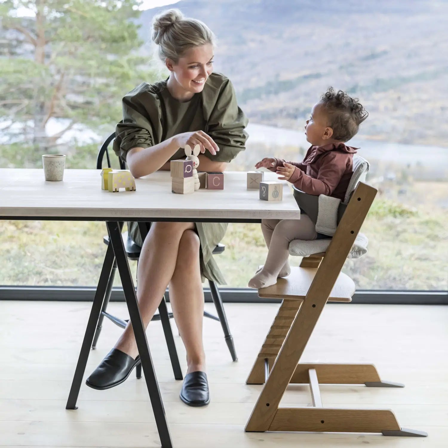 Stokke Tripp Trapp High Chair² Oak – Pump Station & Nurtury Stokke Tripp Trapp High Chair² Oak – Pump Station & Nurtury