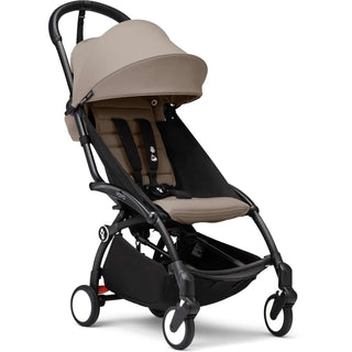 Stokke YOYO³ Stroller From 6 Months Taupe on Black 59