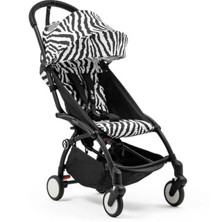 Stokke YOYO³ Stroller From 6 Months | Wild Collection Zebra on White 2