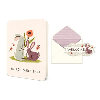 Studio Oh! Assorted Greeting Cards Hello Sweet baby bunnies - 19