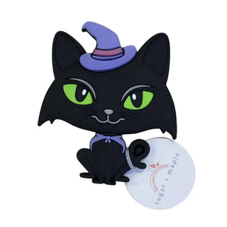 sugar + maple halloween teethers cat - 1