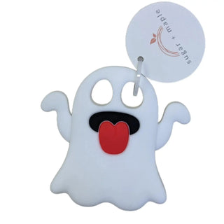 sugar + maple halloween teethers ghost - 3