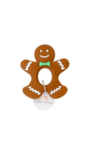 sugar + maple holiday teethers Gingerbread - 3