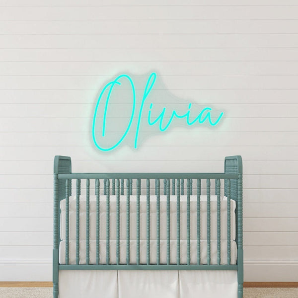 Sugar + Maple Neon Custom Personalized Name Sign - Just $159.99! Shop now at The Pump Station & Nurtury