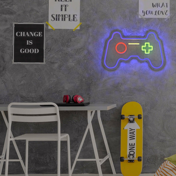 Sugar + Maple Neon Sign | Game Controller | Pump Station & Nurtury