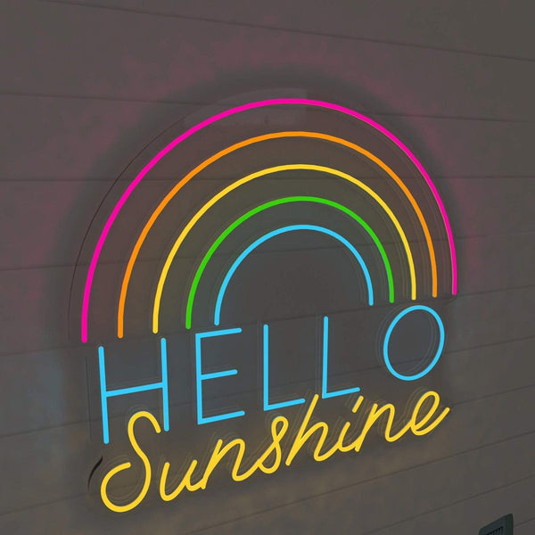 Sugar + Maple Neon Sign | Hello Sunshine - Just $349.99! Shop now at The Pump Station & Nurtury