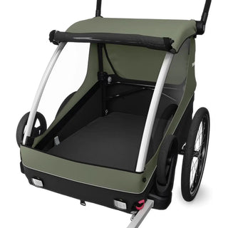 Thule Courier | Kids Dog & Cargo Bike Trailer Vintage Green/Darkest Green - 4