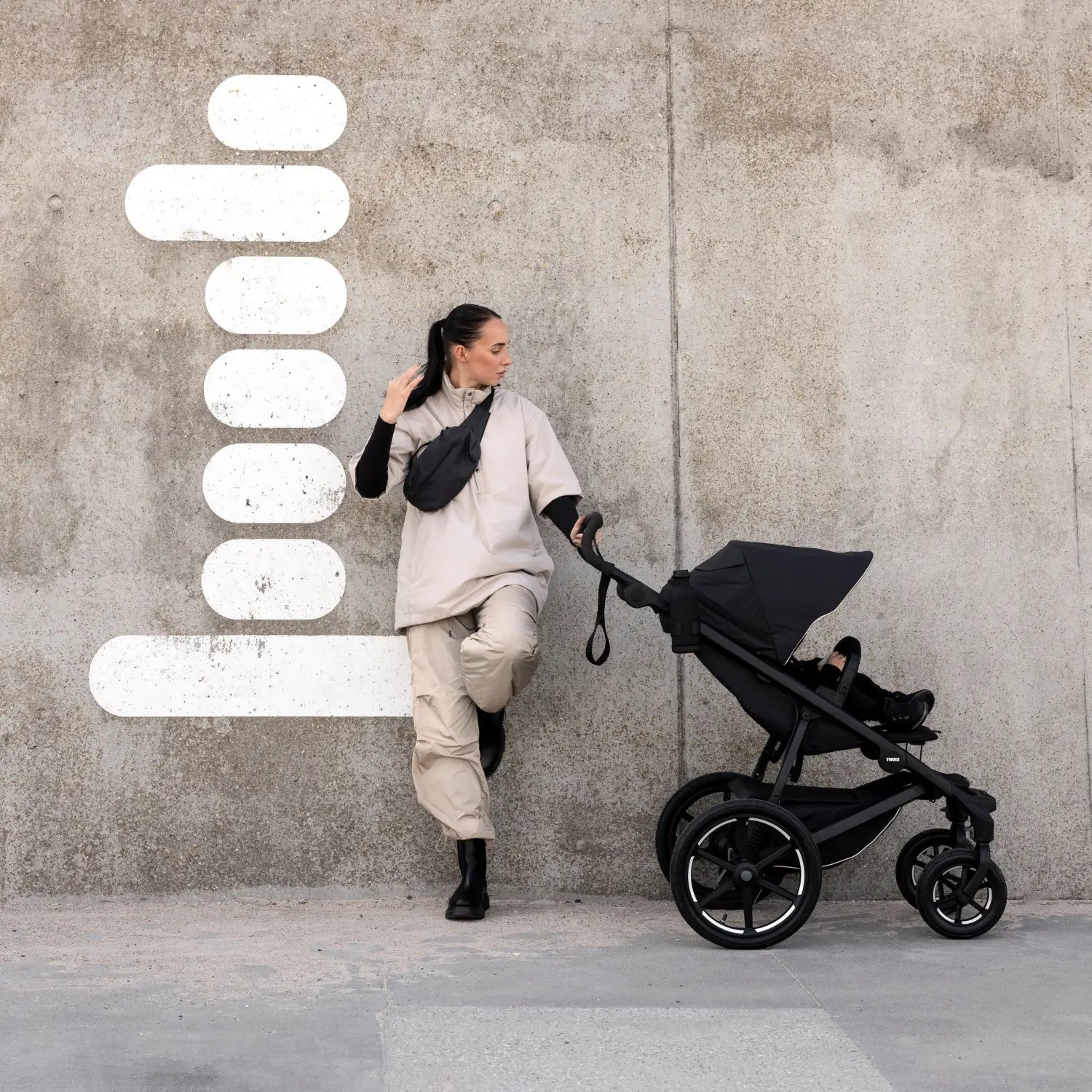 thule stroller with bassinet Thule Urban Glide 4-Wheel Stroller – Pump Station & Nurtury