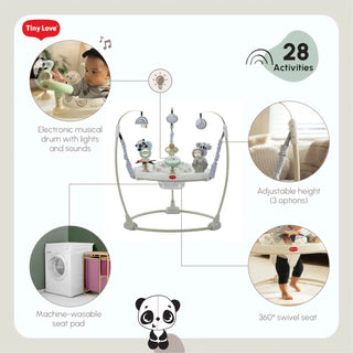 Tiny Love Black & White Décor 4-in-1 Jump & Play Activity Center - 2