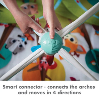 Tiny Love Into The Forest Gymini Deluxe Activity Gym Play Mat - 11