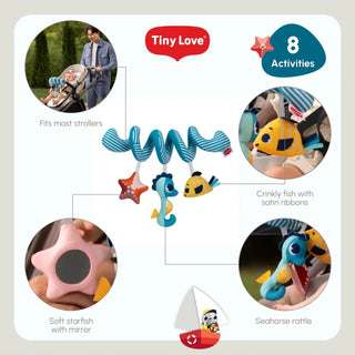 Tiny Love Tiny Mariners Spiral Stroller Activity Toy - 2