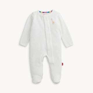 Magnetic Me Velour Footie F4