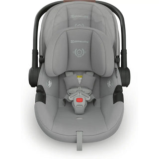 UPPAbaby Aria Lightweight Infant Car Seat + Base Anthony (Grey | Chestnut Leather) - Open Box - 12