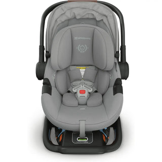 UPPAbaby Aria Lightweight Infant Car Seat + Base Anthony (Grey | Chestnut Leather) - Open Box - 5