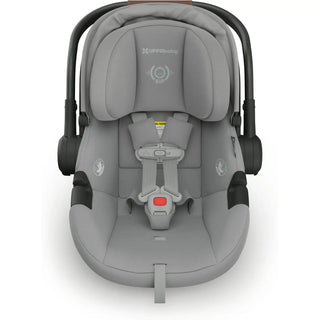 UPPAbaby Aria Lightweight Infant Car Seat + Base Anthony (Grey | Chestnut Leather) - Open Box - 13
