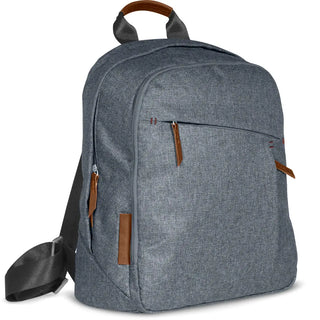 UPPAbaby Changing Backpack Gregory (Blue Mélange | Saddle Leather) - 7