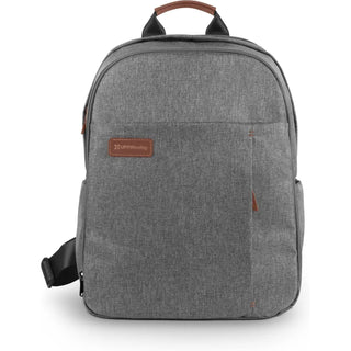 UPPAbaby Changing Backpack Greyson (Charcoal Mélange| Saddle Leather) - 1
