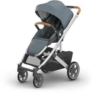 UPPAbaby Cruz V3 Stroller Callum (Stone Blue | Silver Frame | Sand Leather) - 1