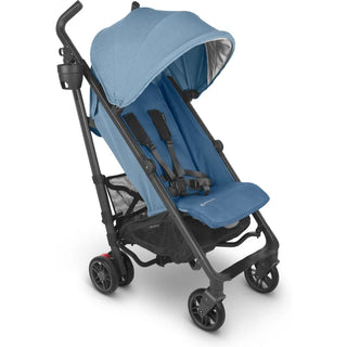 UPPAbaby G-Luxe Stroller Charlotte (Coastal Blue Mélange/Carbon Frame) - 1