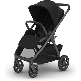 UPPAbaby Kona Stroller | PRE-ORDER | SHIPS LATE SEPTEMBER James (Black | Carbon Frame | Black Leather) - 66