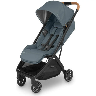 UPPAbaby Minu V3 Stroller Dillan (Stone Blue | Carbon Frame | Sand Leather) - 1