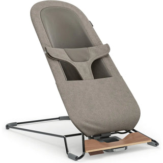 UPPAbaby Mira 2-in-1 Bouncer & Seat Wells (Dark Taupe Mélange | Black Frame | Walnut Wood) - 19