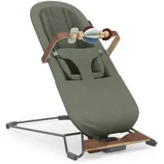 UPPAbaby Mira 3-in-1 Bouncer Maddie (Green Soft Knit | Grey Shine | Walnut Wood) - 33
