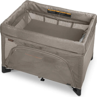 UPPAbaby Remi Bedside Bassinet + Playard + Travel Crib Wells (Dark Taupe Mélange) - 47