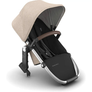 UPPAbaby Vista RumbleSeat V3 Declan (Oat Mélange | Silver Frame | Chestnut Leather) - 5