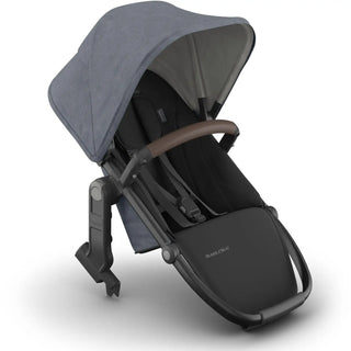 UPPAbaby Vista RumbleSeat V3 Julian (Dusty Blue Mélange | Carbon Frame | Chestnut Leather) - 36