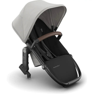 UPPAbaby Vista RumbleSeat V3 Savannah (Pearl Gray Jacquard | Carbon Frame | Chestnut Leather) - 25