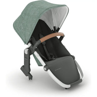 UPPAbaby Vista V2+ RumbleSeat Emmett (Green Mélange | Silver Frame | Saddle Leather) - 19