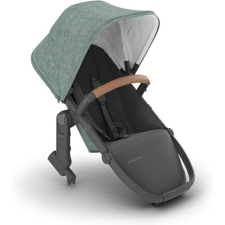 UPPAbaby Vista V2+ RumbleSeat Gwen (Green Mélange | Carbon Frame | Saddle Leather) - 24