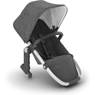 UPPAbaby Vista V2+ RumbleSeat Jordan (Charcoal Mélange | Silver Frame | Black Leather) - 26