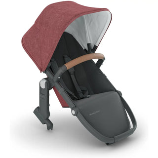 UPPAbaby Vista V2+ RumbleSeat Lucy (Rosewood Mélange | Carbon Frame | Saddle Leather) - 27