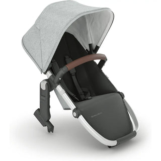 UPPAbaby Vista V2+ RumbleSeat Stella (Grey Brushed Mélange | Silver Frame | Chestnut Leather) - 21