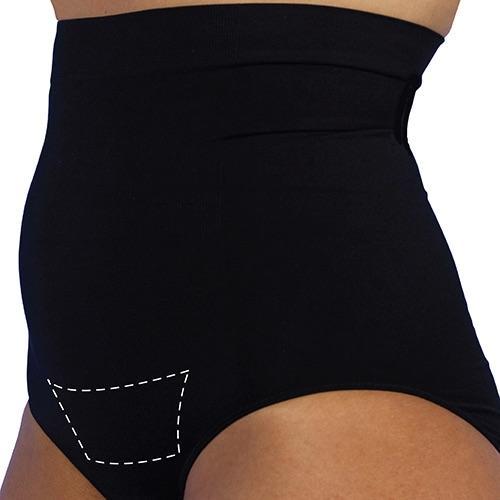 Upspring C-Panty C-Section Recovery Panty, High Waist Postpartum Compression  Underwear, (Black, S/M, L/XL), 1 Count