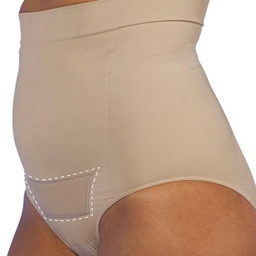 C-Panty Classic Waist C-Section Recovery Underwear - 2 Pack (Nude)