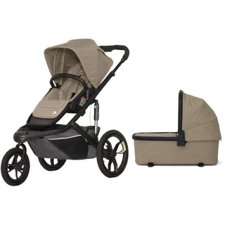 Veer Switch&Jog Stroller + FREE Bassinet! Brown Mica - 1