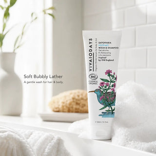 VIVAIODAYS Saponaria 2-in-1 No-Tears Wash & Shampoo - 150ml - 5
