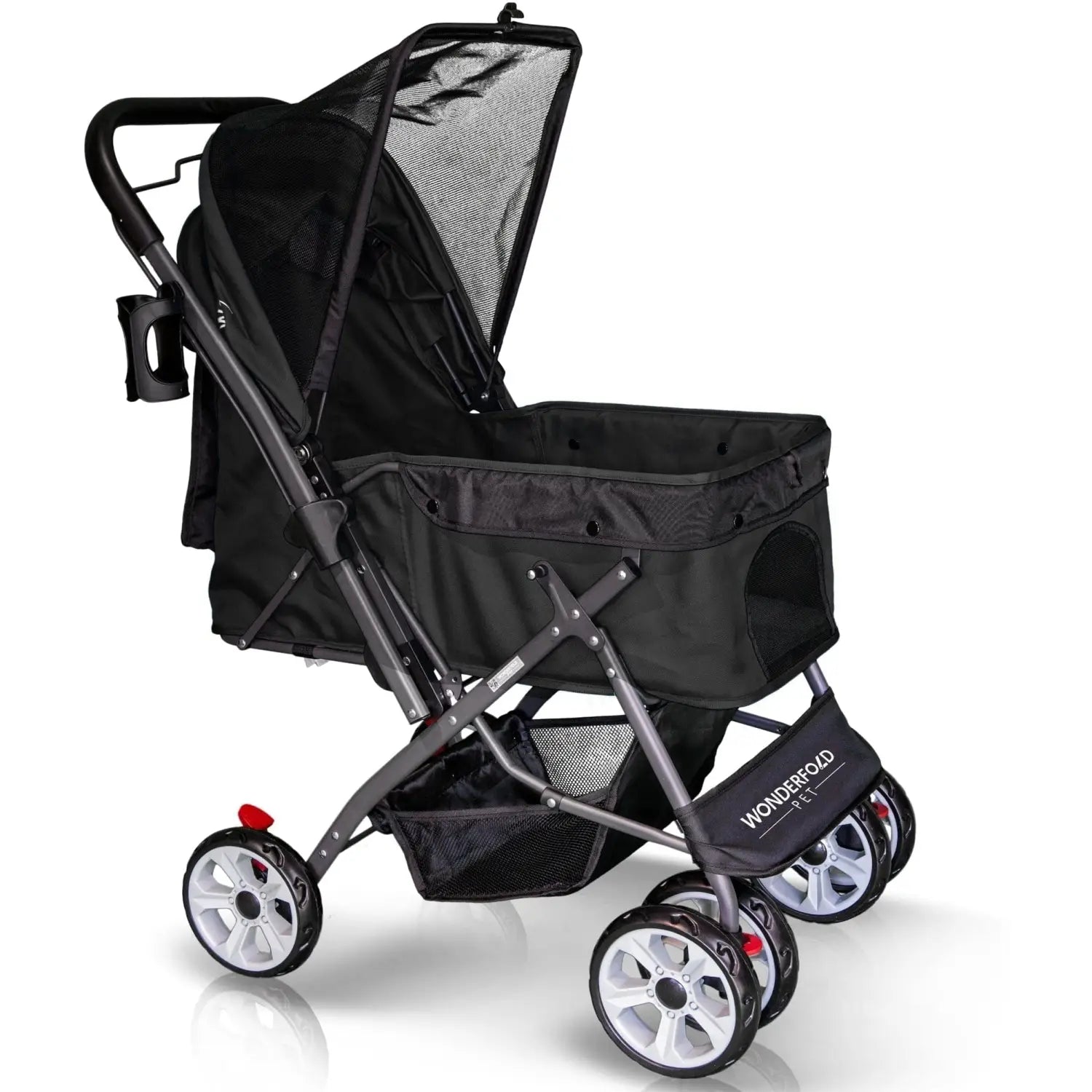wonderfold dog stroller Wonderfold Folding Pet Stroller with Zipperless Entry & Reversible – Pump Station & Nurtury
