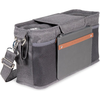 Wonderfold Parent Console with Insulated Cup Holders 1-Seater | 2-Seater / Charcoal Gray - 20