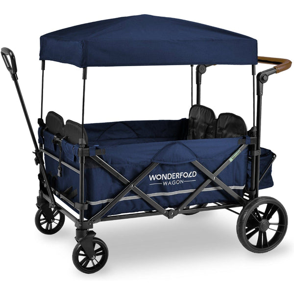Wonderfold X4 Push + Pull Quad Stroller Wagon 4 Seater | Pump Station & Nurtury