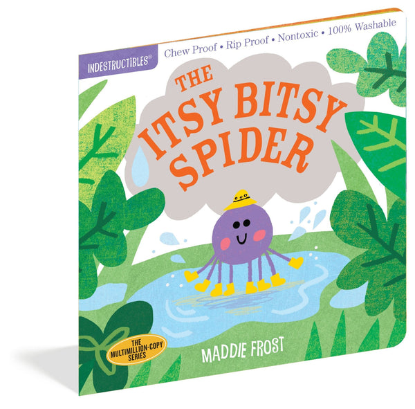 Workman Indestructibles: The Itsy Bitsy Spider - Just $5.95! Shop now at The Pump Station & Nurtury