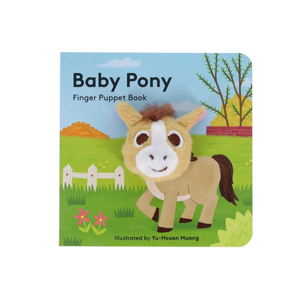 Chronicle Books Baby Pony: Finger Puppet Book - Just $7.99! Shop now at The Pump Station & Nurtury